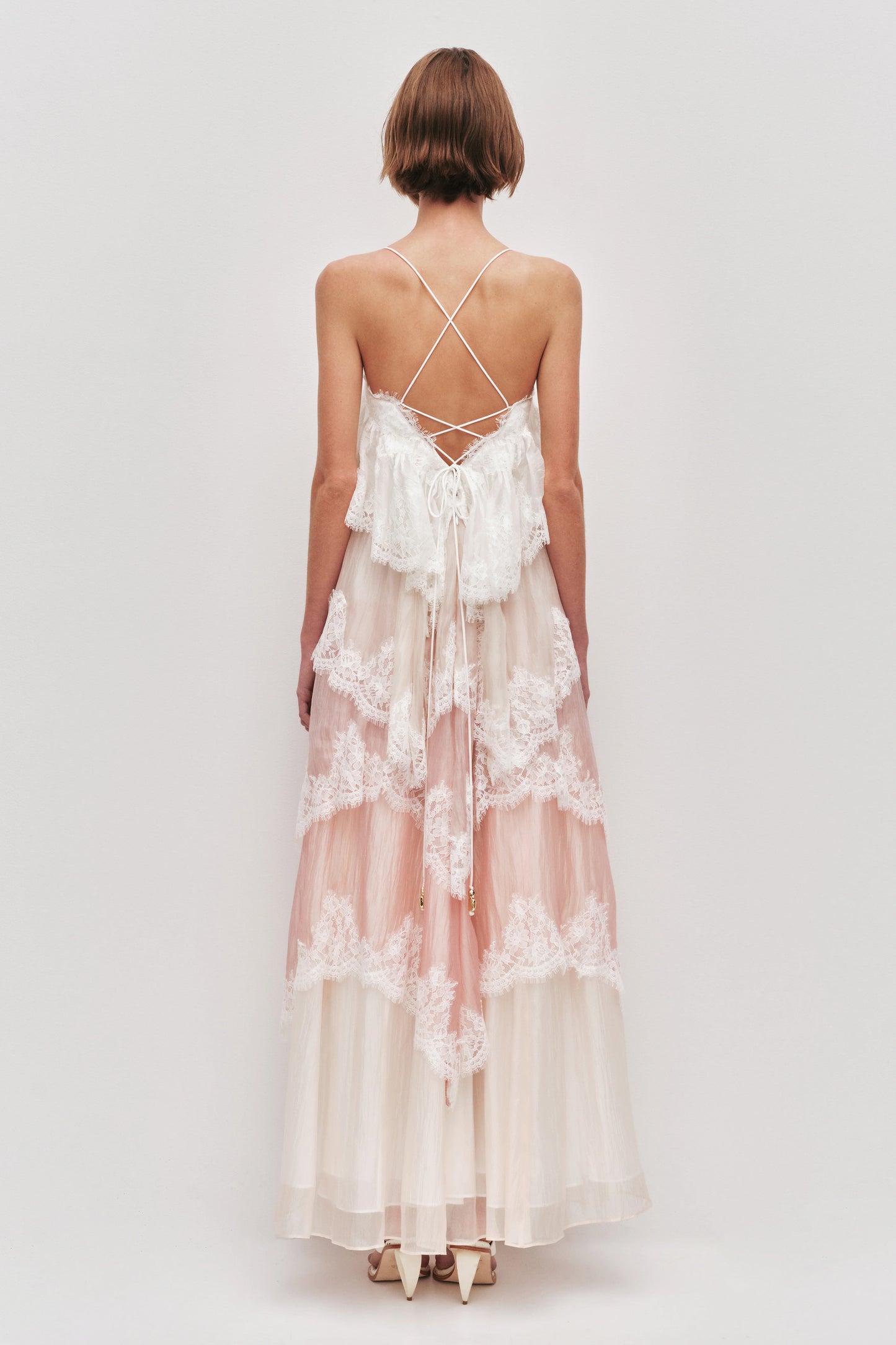 OPHELIA LACE GOWN | MULTI