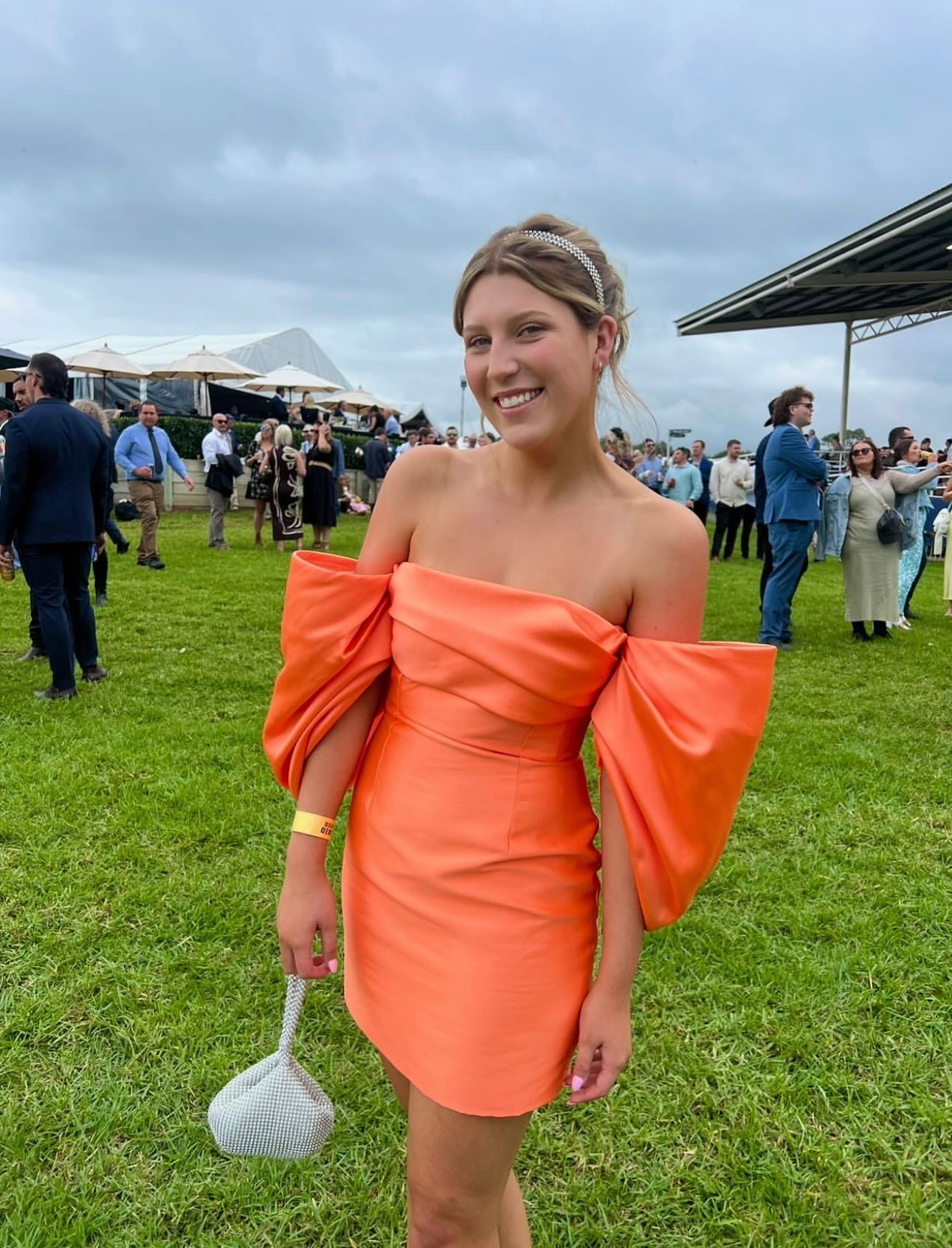 ELINA MINI DRESS | CORAL