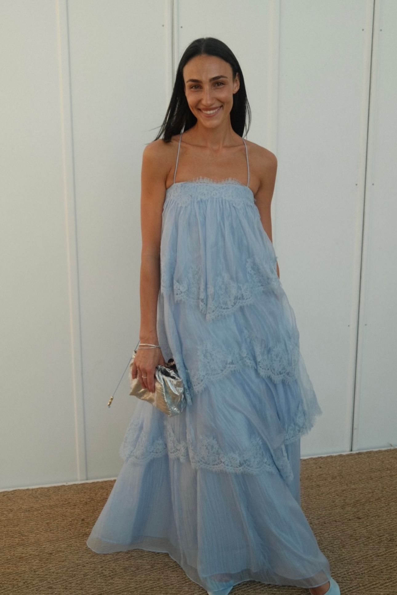 OPHELIA LACE GOWN | FRENCH BLUE