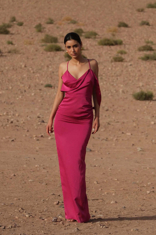 HEATHER DRESS | MULBERRY PINK