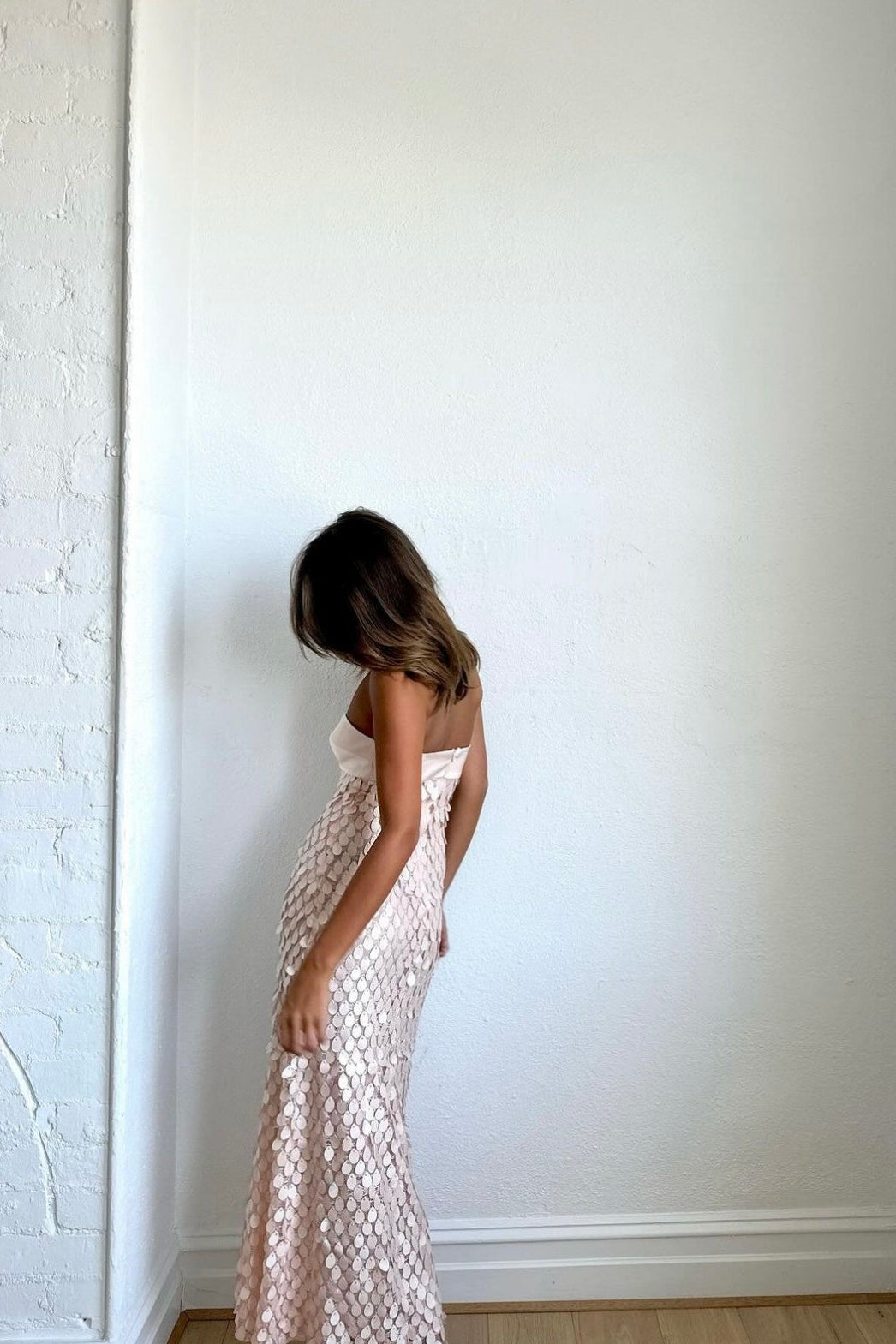 SUPREME BALCONETTE DRESS | ROSEWATER