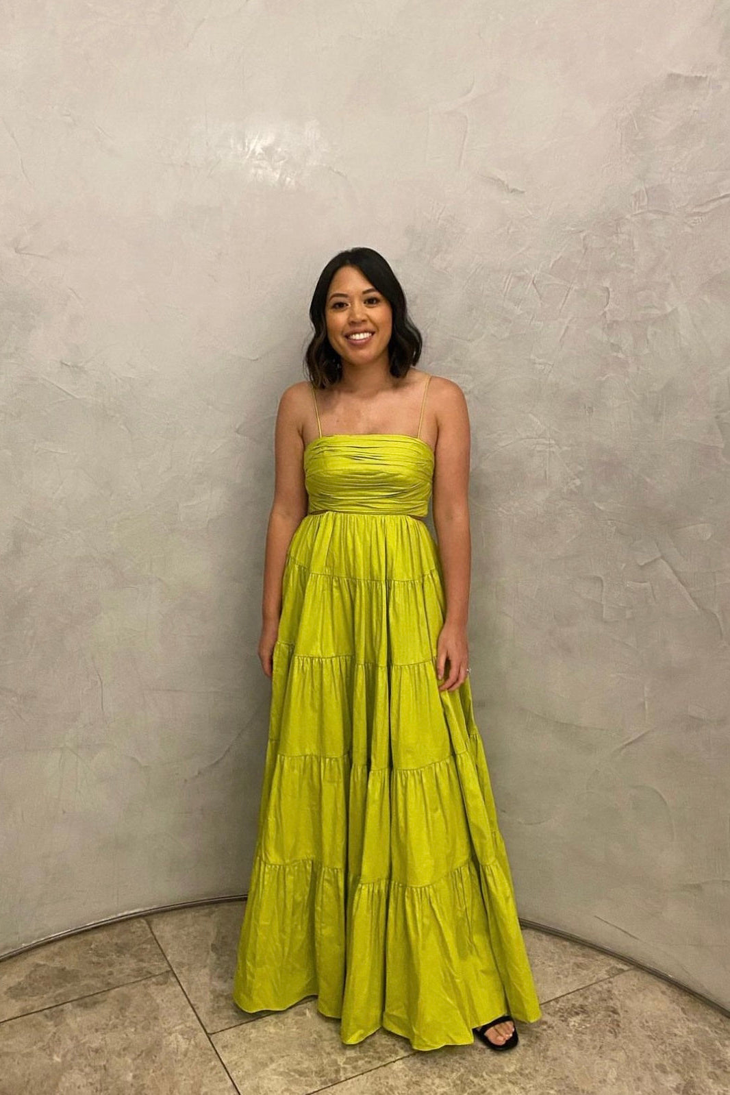 SARTRE TIERED MAXI DRESS