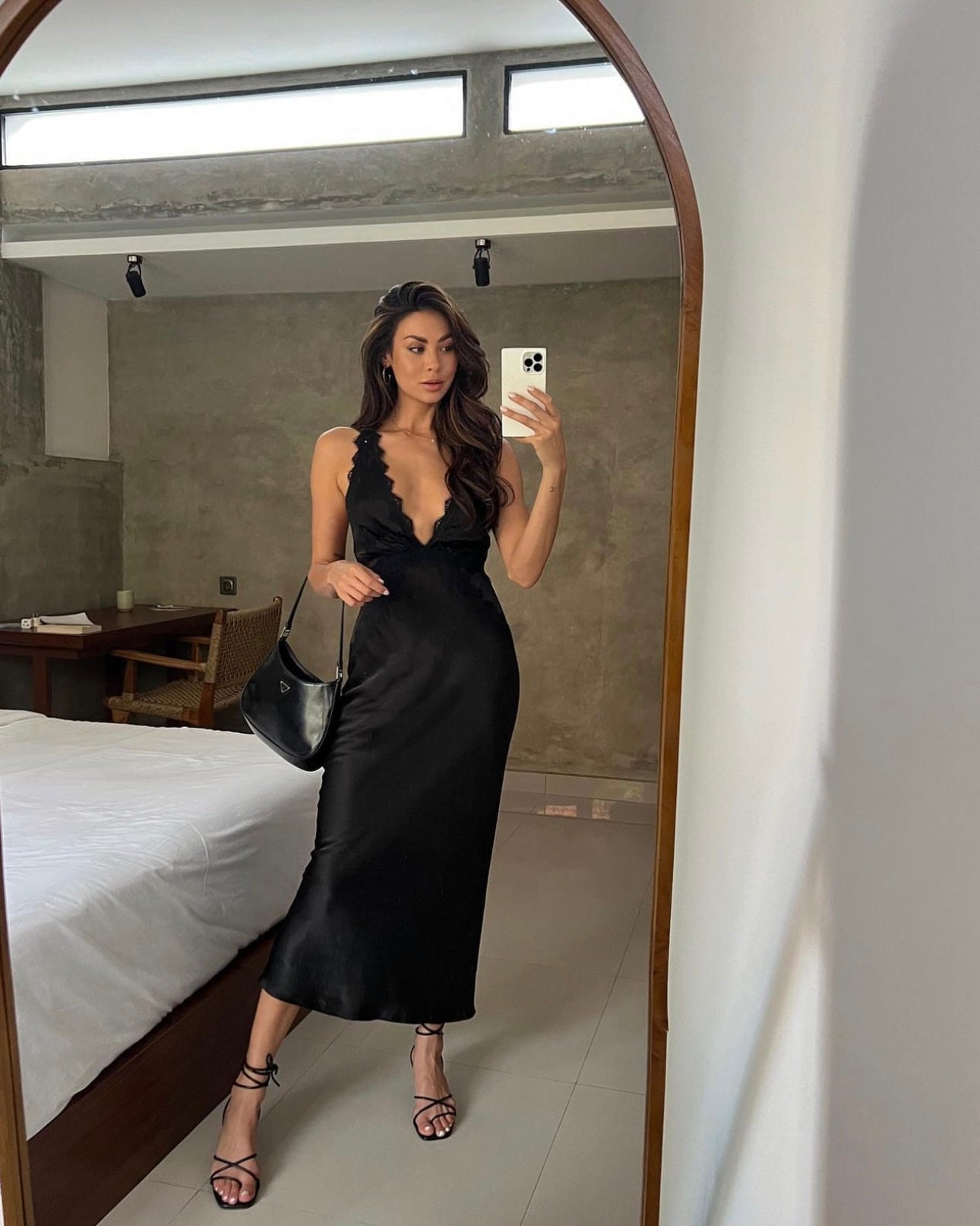 CAMILLE LACE CROSS BACK MIDI DRESS | BLACK DRESSED BY ES CAMILLE LACE CROSS BACK MIDI DRESS | BLACK DRESSED BY ES