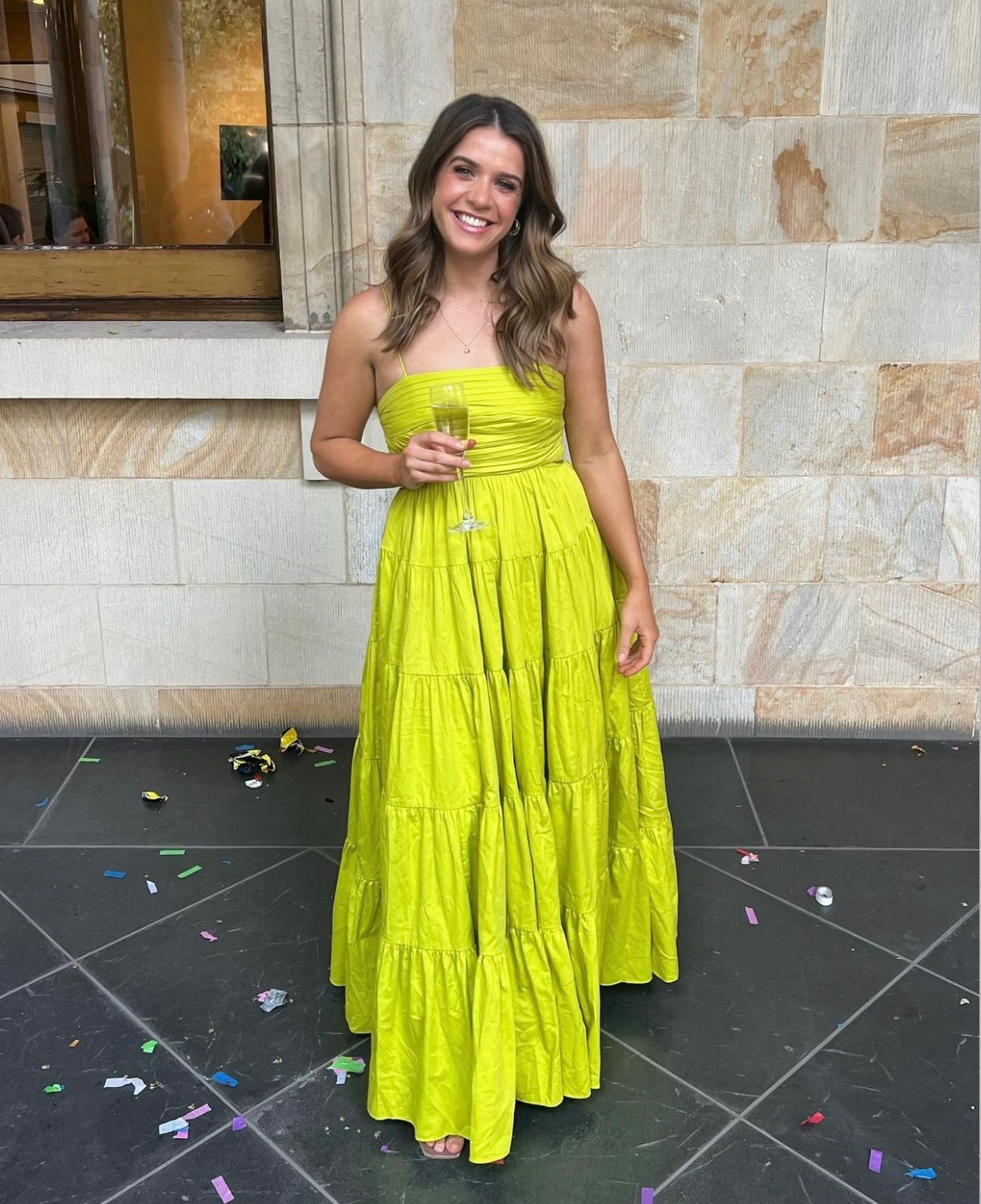 SARTRE TIERED MAXI DRESS