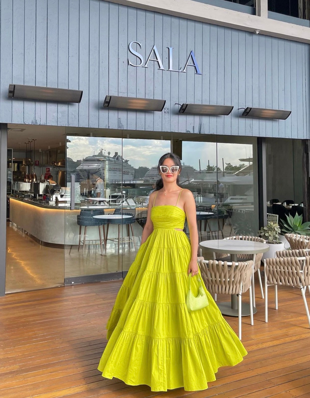 SARTRE TIERED MAXI DRESS