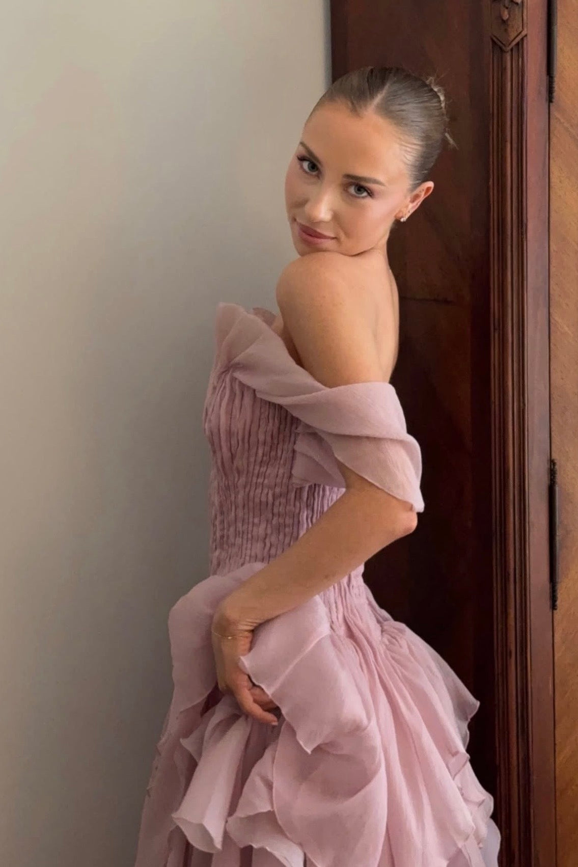 NISHA GOWN | FAWN PINK