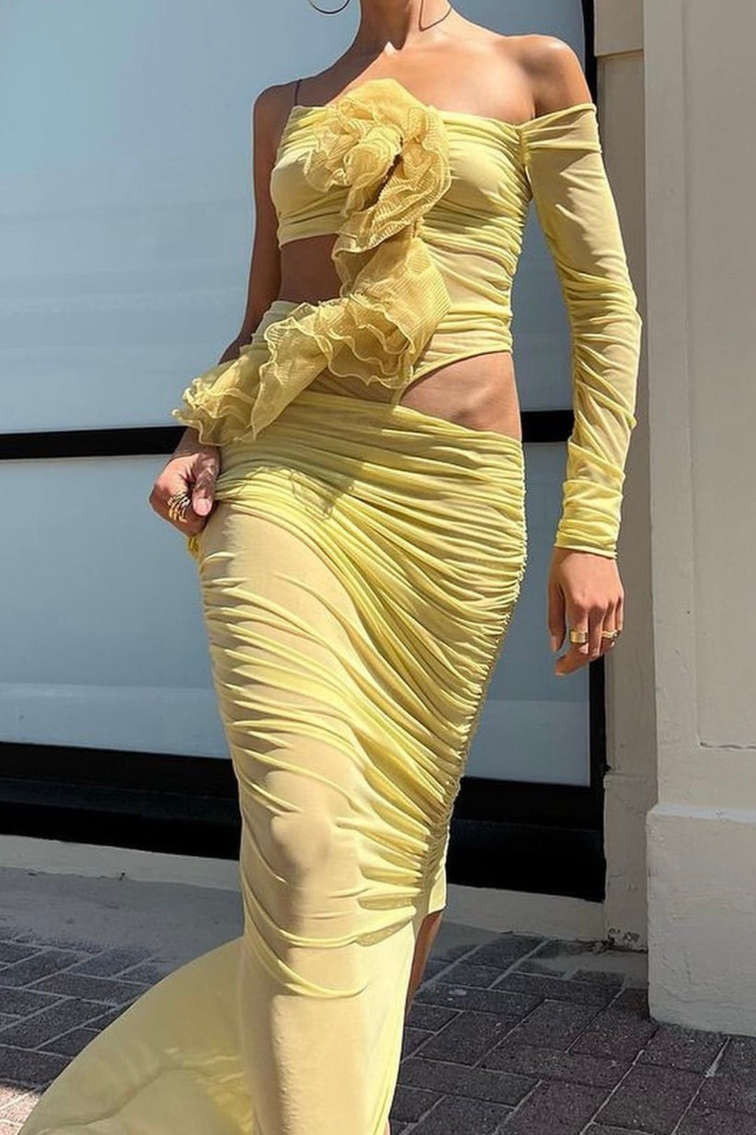 SPIRAL CRUSH ASYM MAXI | CITRUS