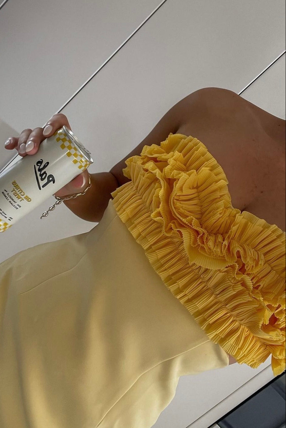 LIA DRESS | LEMON