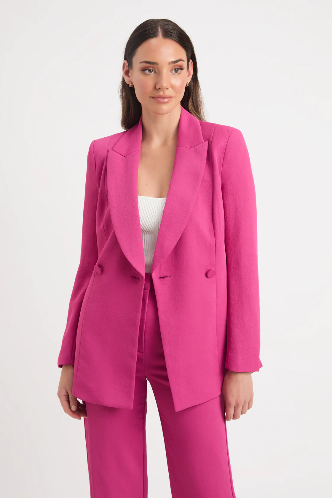 OYSTER SLIM BLAZER | DAHLIA