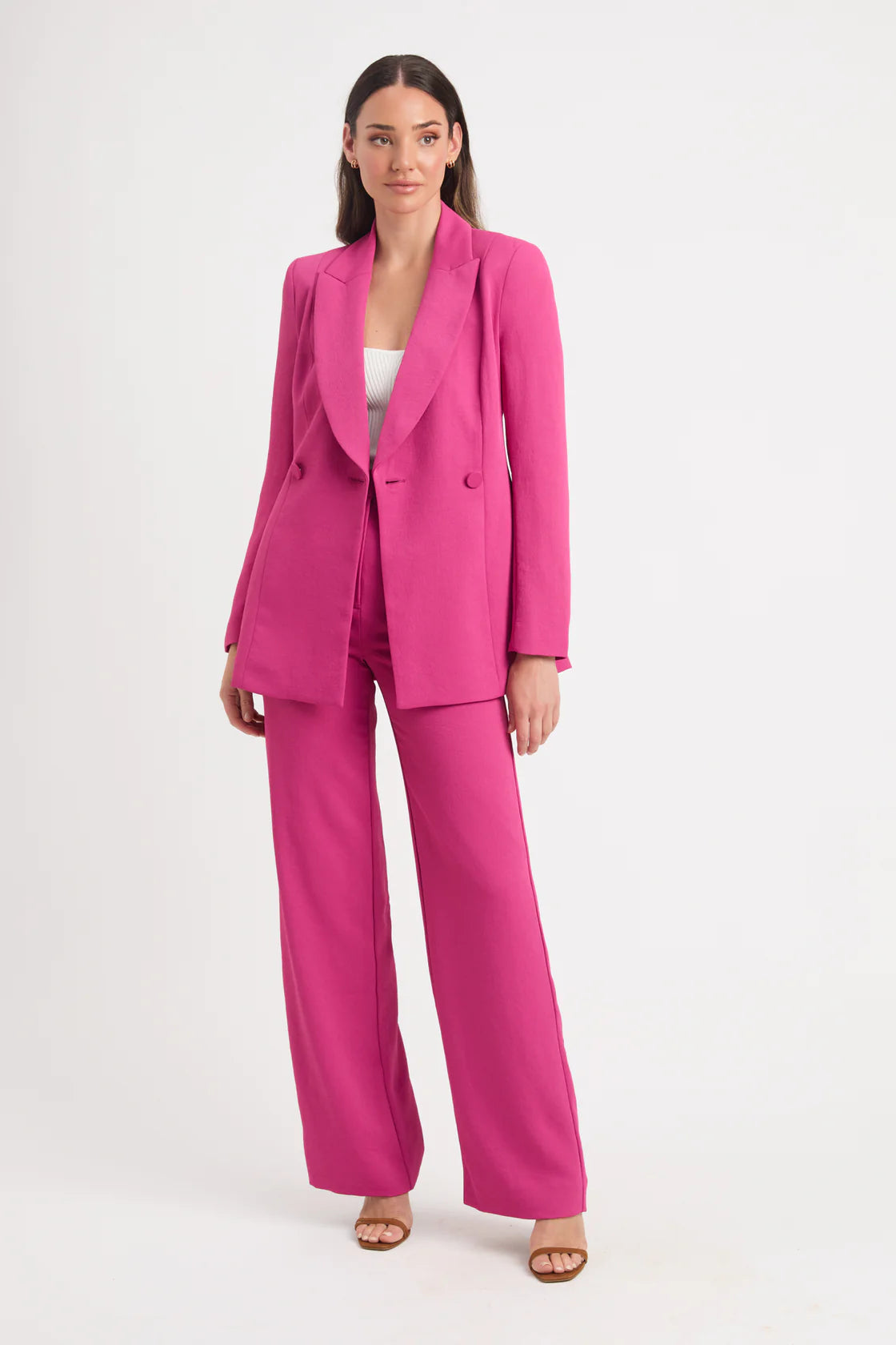 OYSTER SLIM BLAZER | DAHLIA