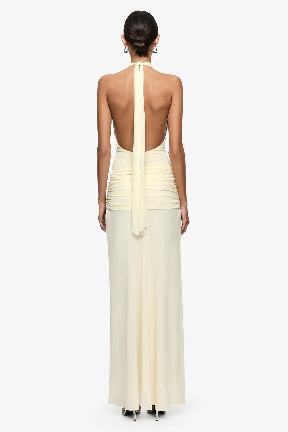 JASMIN HALTER DRESS | LEMON SORBET