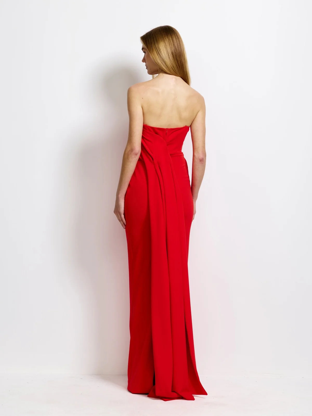 Alva Gown | Cherry Red