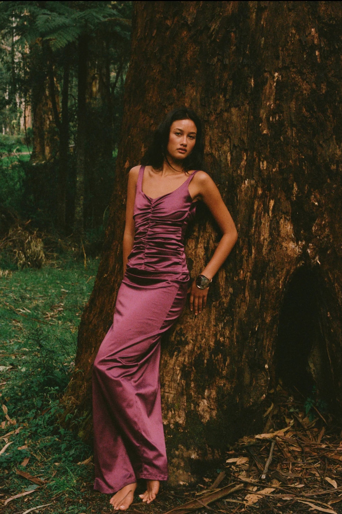 Atlein Gown | Plum