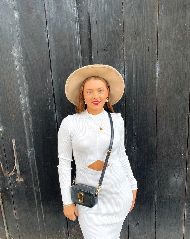 LILLIAN MIDI DRESS | WHITE