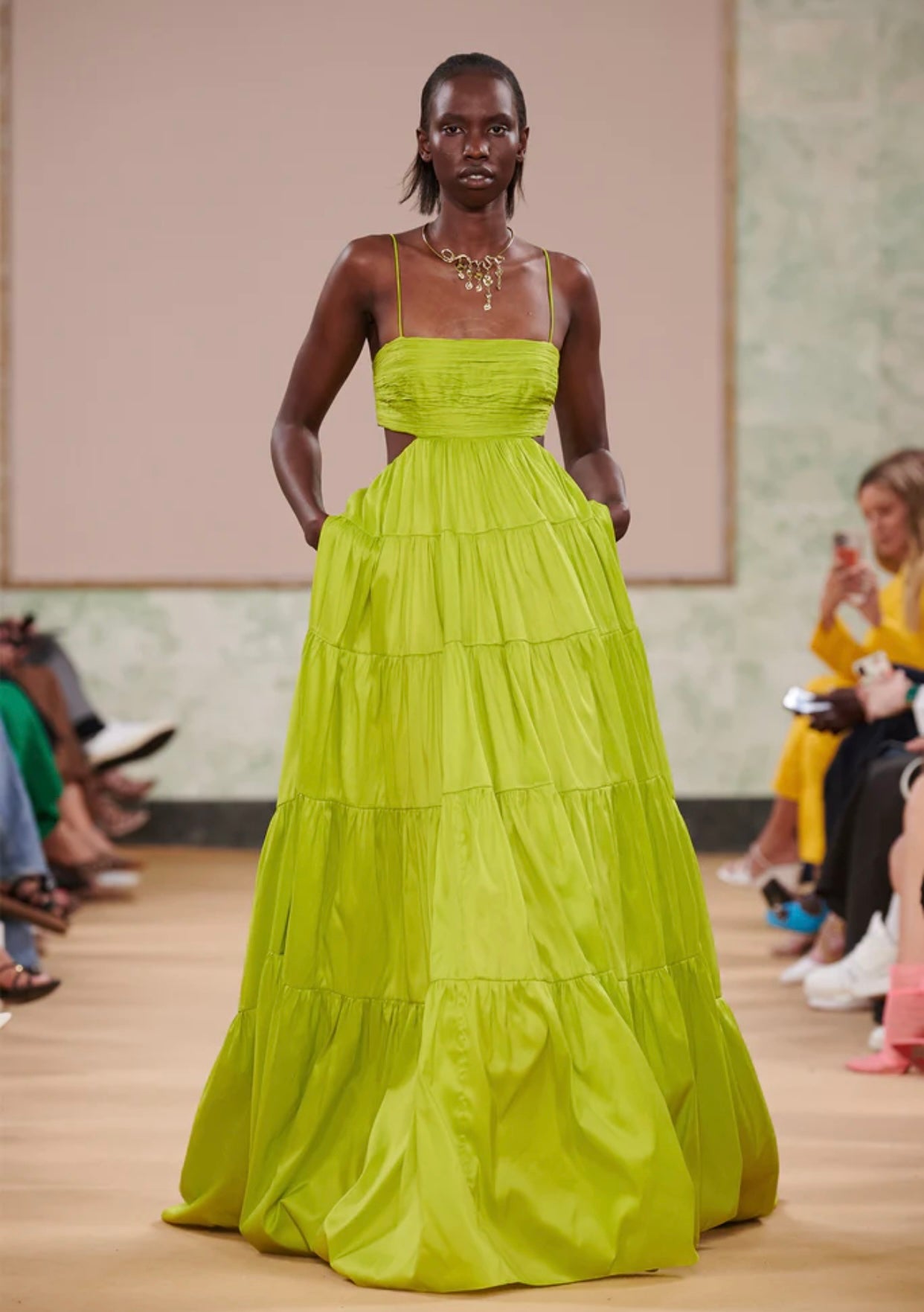 SARTRE TIERED MAXI DRESS