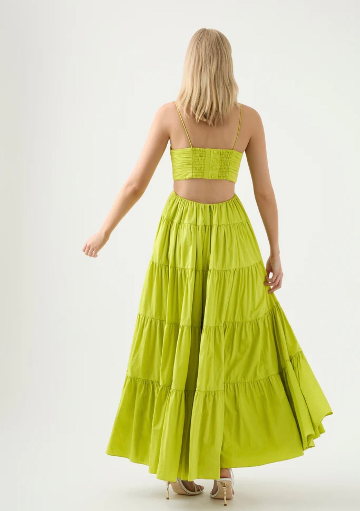 SARTRE TIERED MAXI DRESS