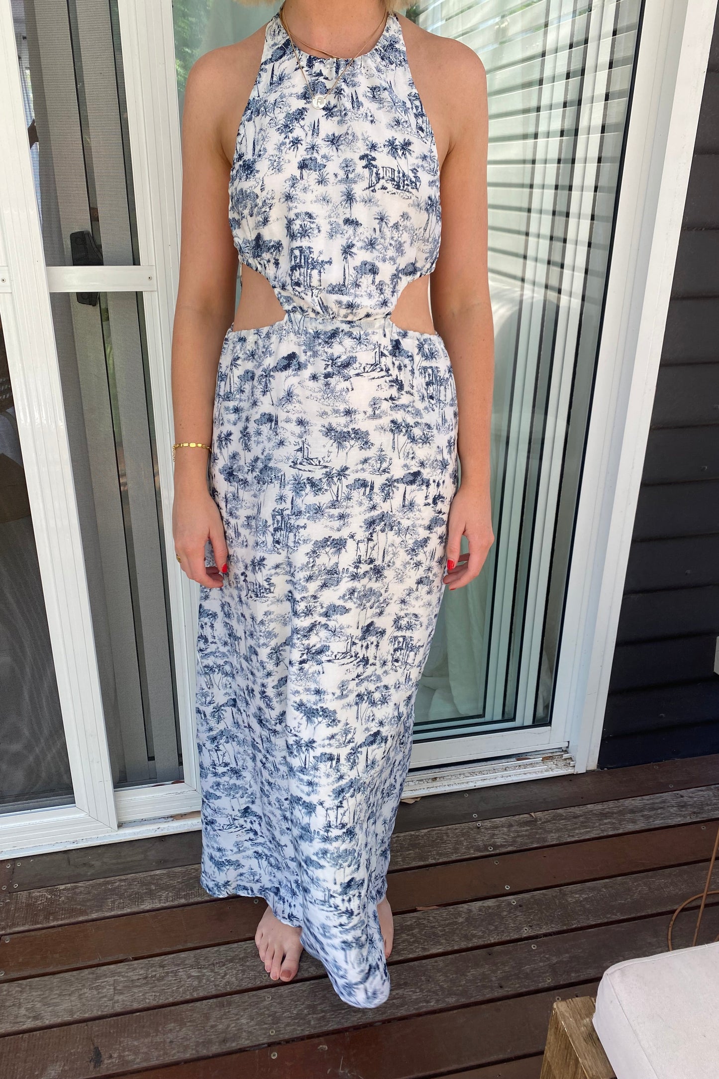 DIMITRI OPEN BACK DRESS