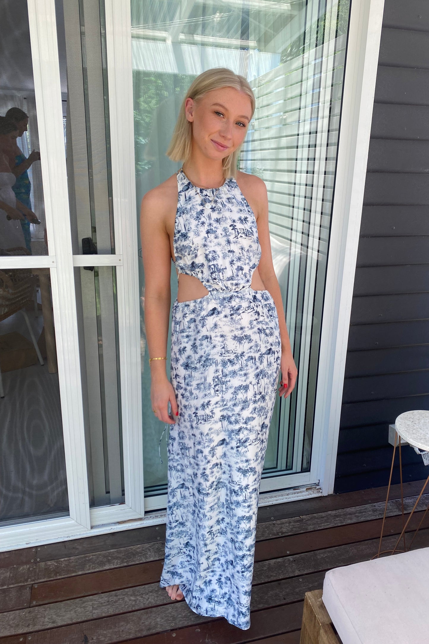 DIMITRI OPEN BACK DRESS