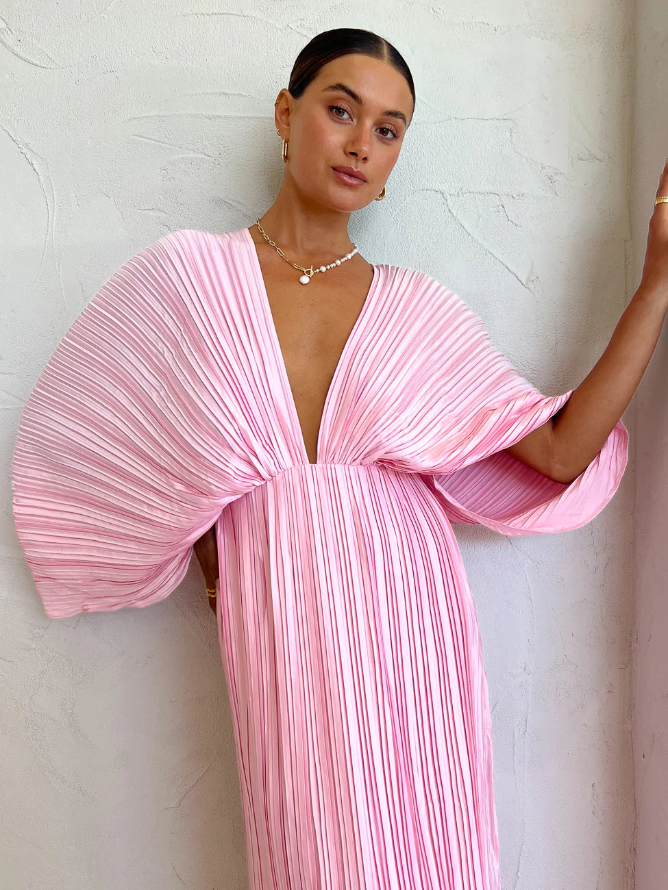 GIANNA DRESS | DUSTY ROSE