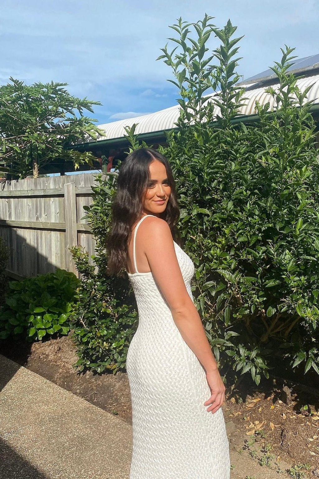 EFFIE KNIT KEY MAXI DRESS