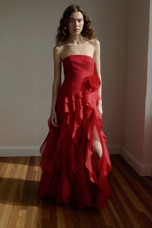 Canyon Gown | Scarlet Red