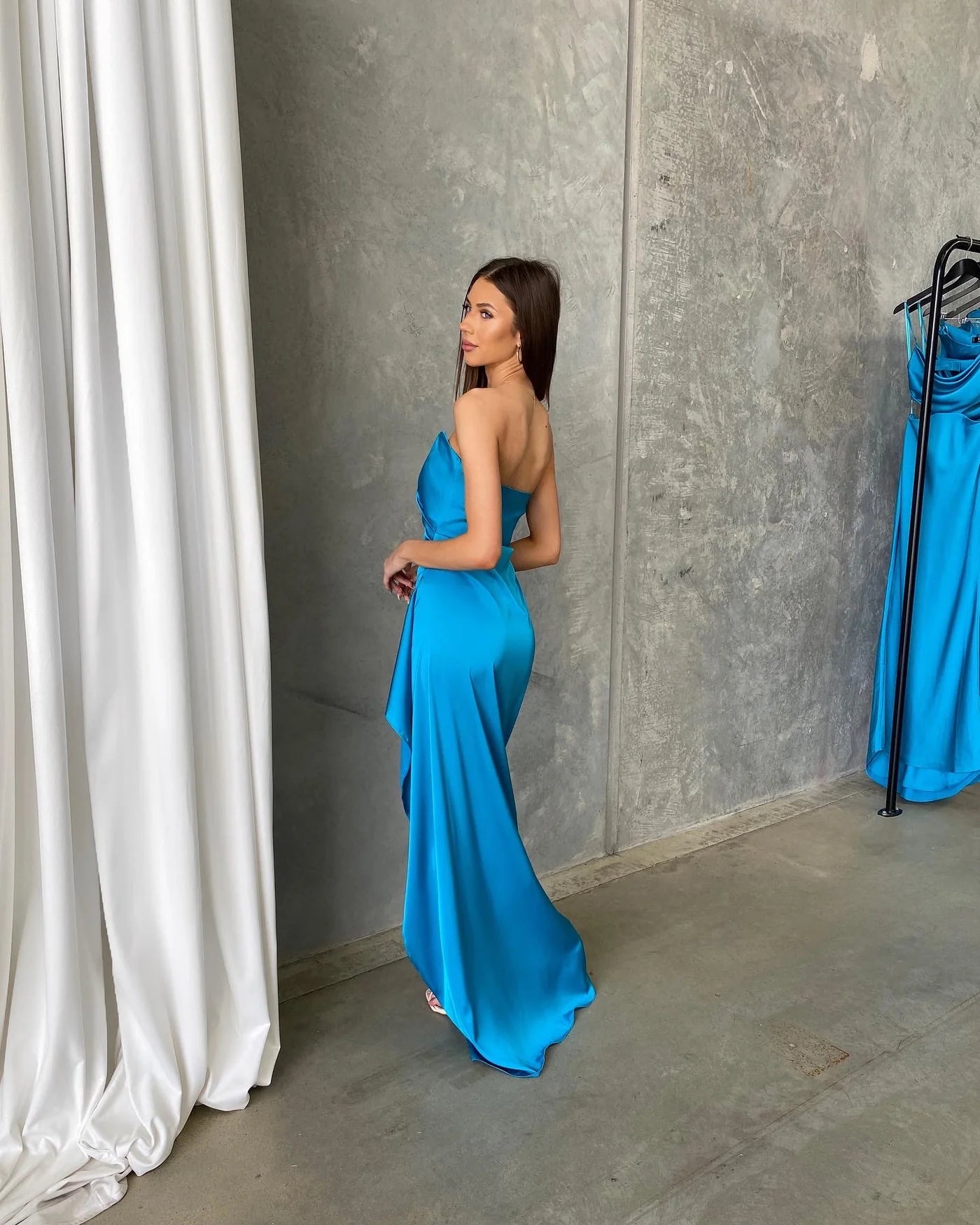 ALZIRA DRESS | TEAL