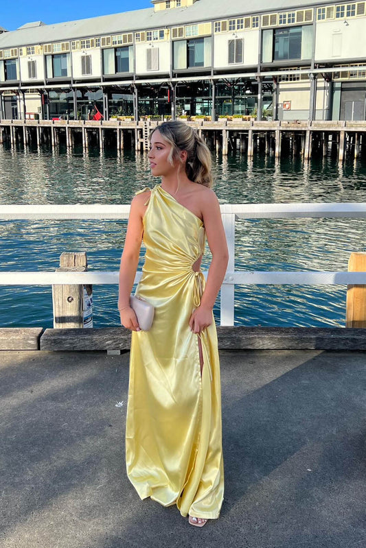 NOUR MAXI DRESS | YELLOW