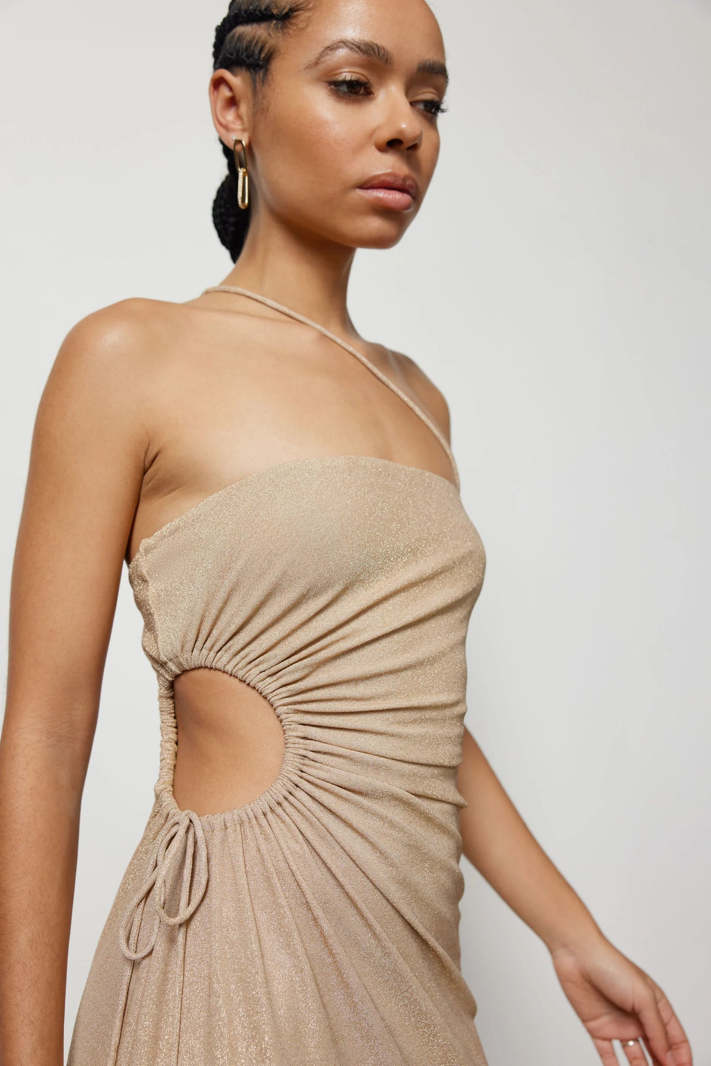 JUNO DRESS | CHAMPAGNE