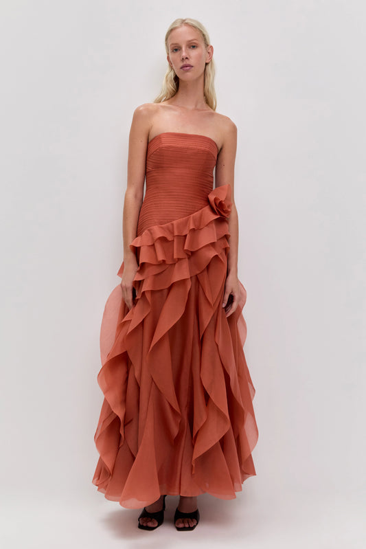 CANYON GOWN | CORAL CLAY