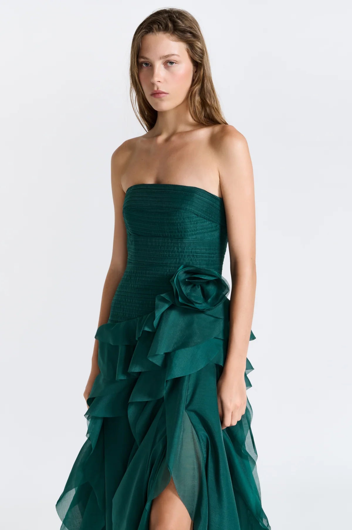 Canyon Gown | Green Petrol