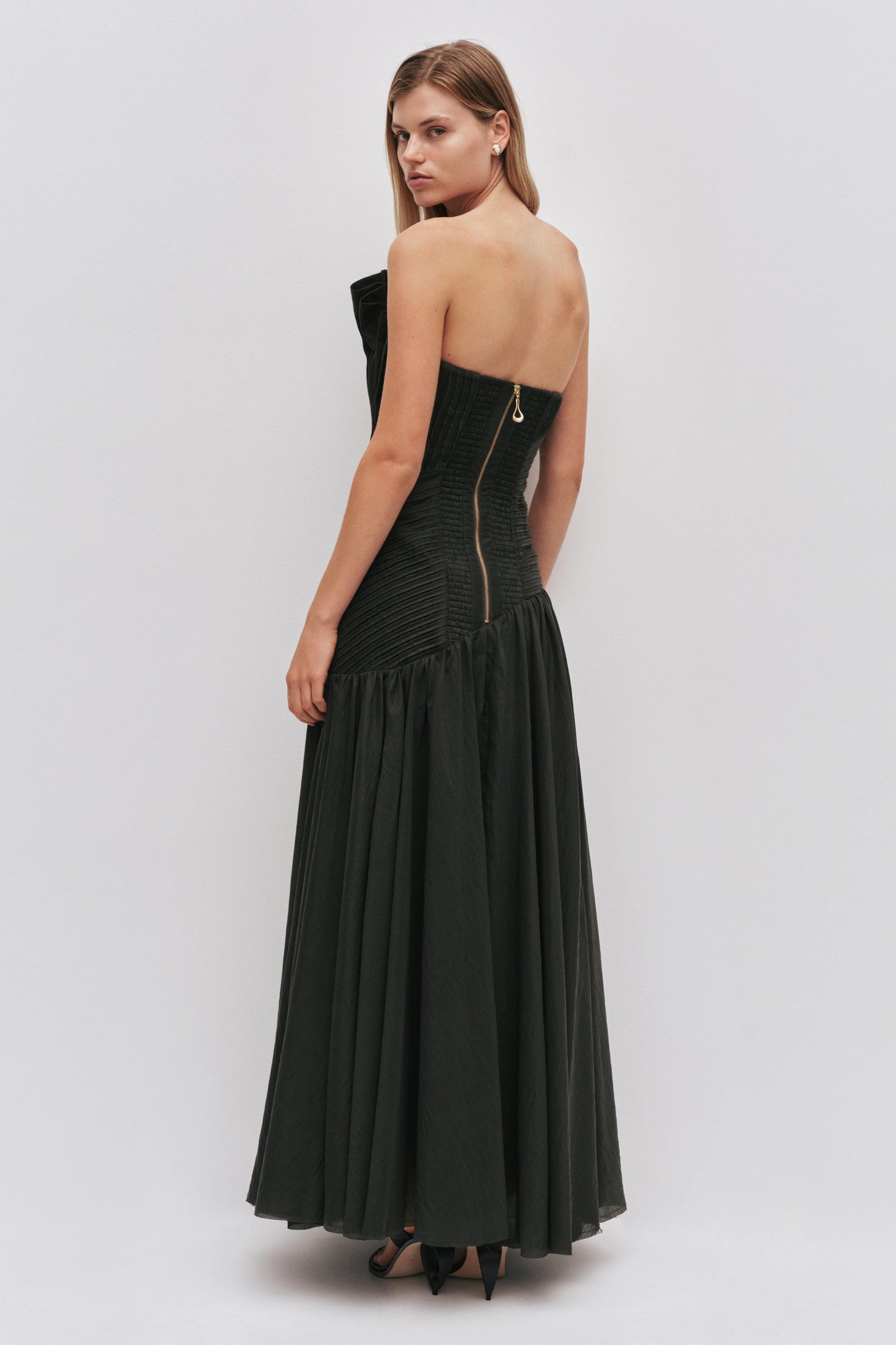 AQUILINE GOWN | HUNTER GREEN