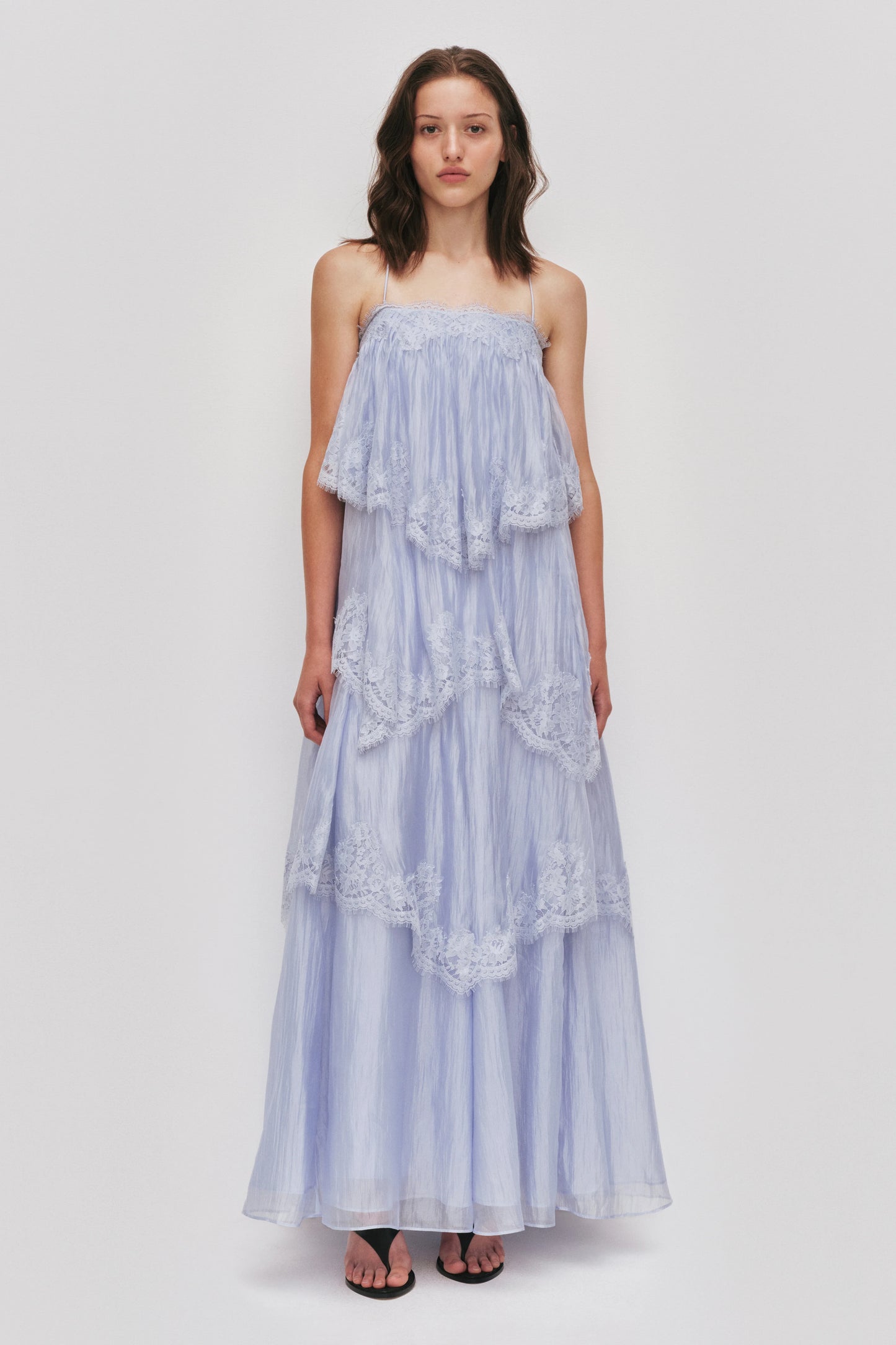 OPHELIA LACE GOWN | FRENCH BLUE
