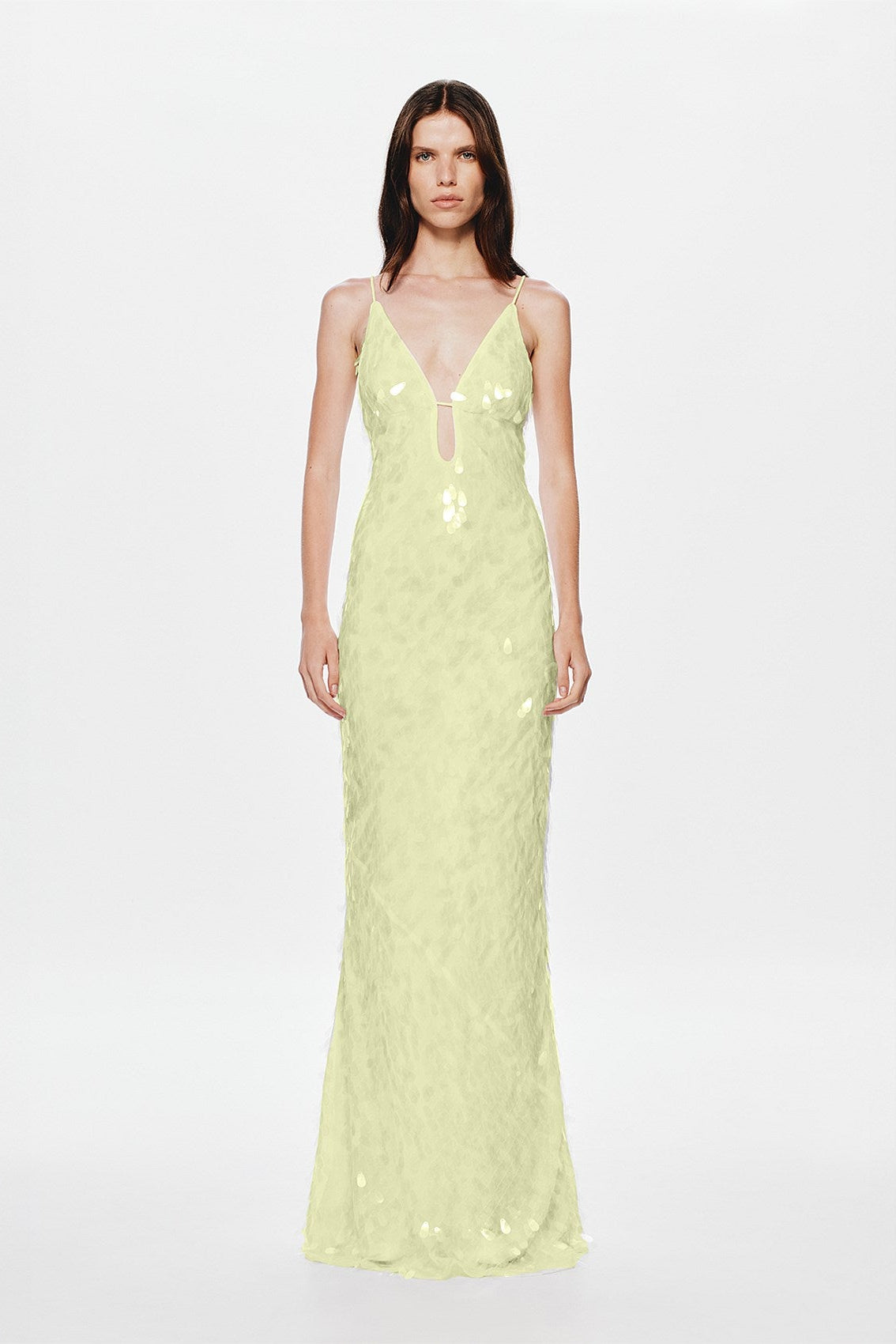 THE SAPPHIRE SEQUIN DRESS | LEMON