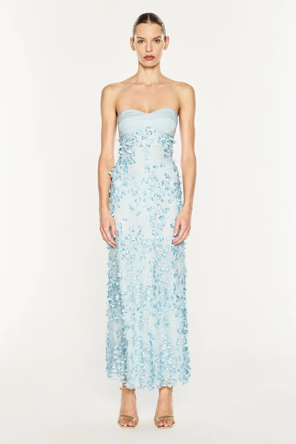 Enchantment Balconette Dress | Dove Blue