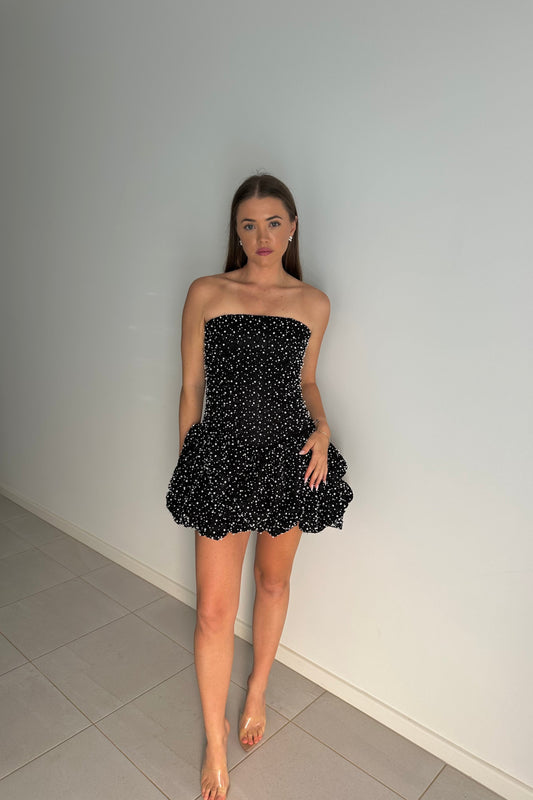 REGINA PEARL MINI DRESS