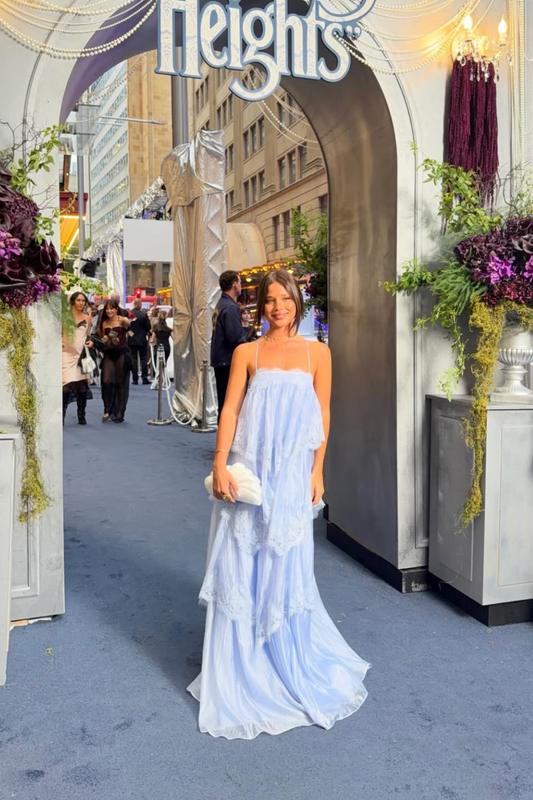 OPHELIA LACE GOWN | FRENCH BLUE