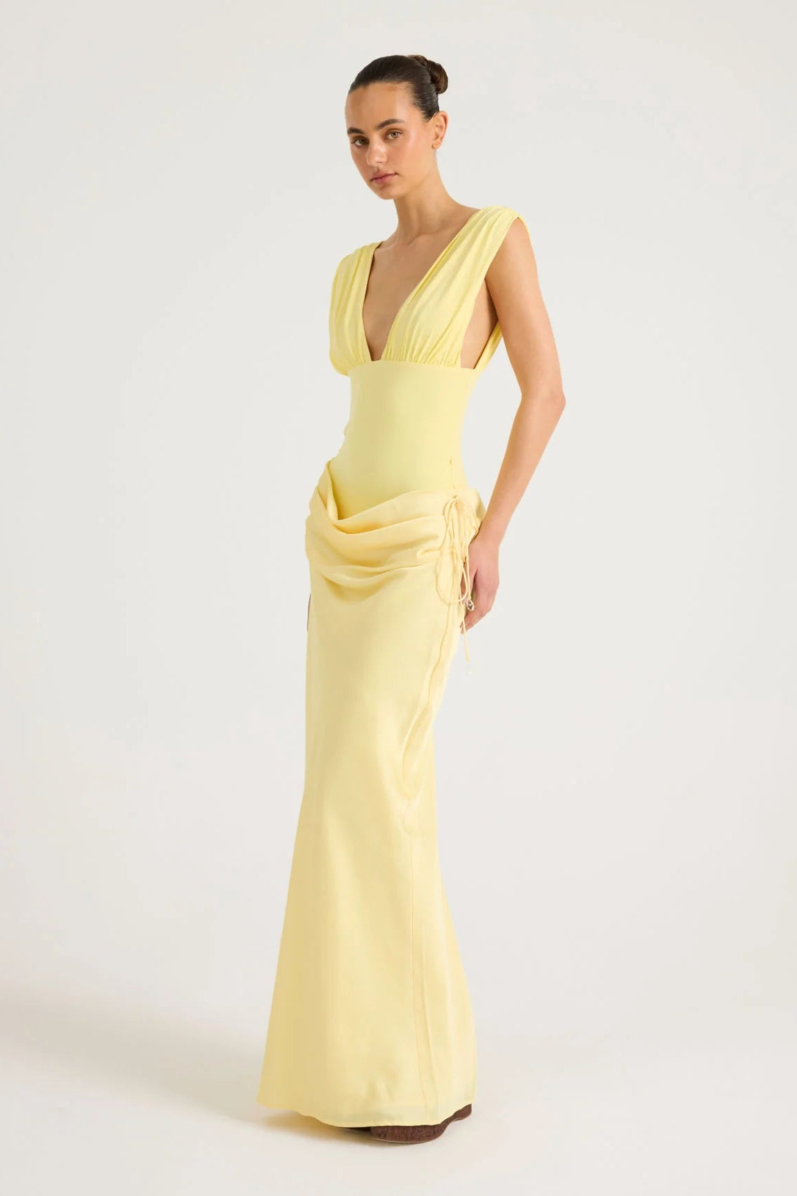 Monroe Maxi Dress | Lemon