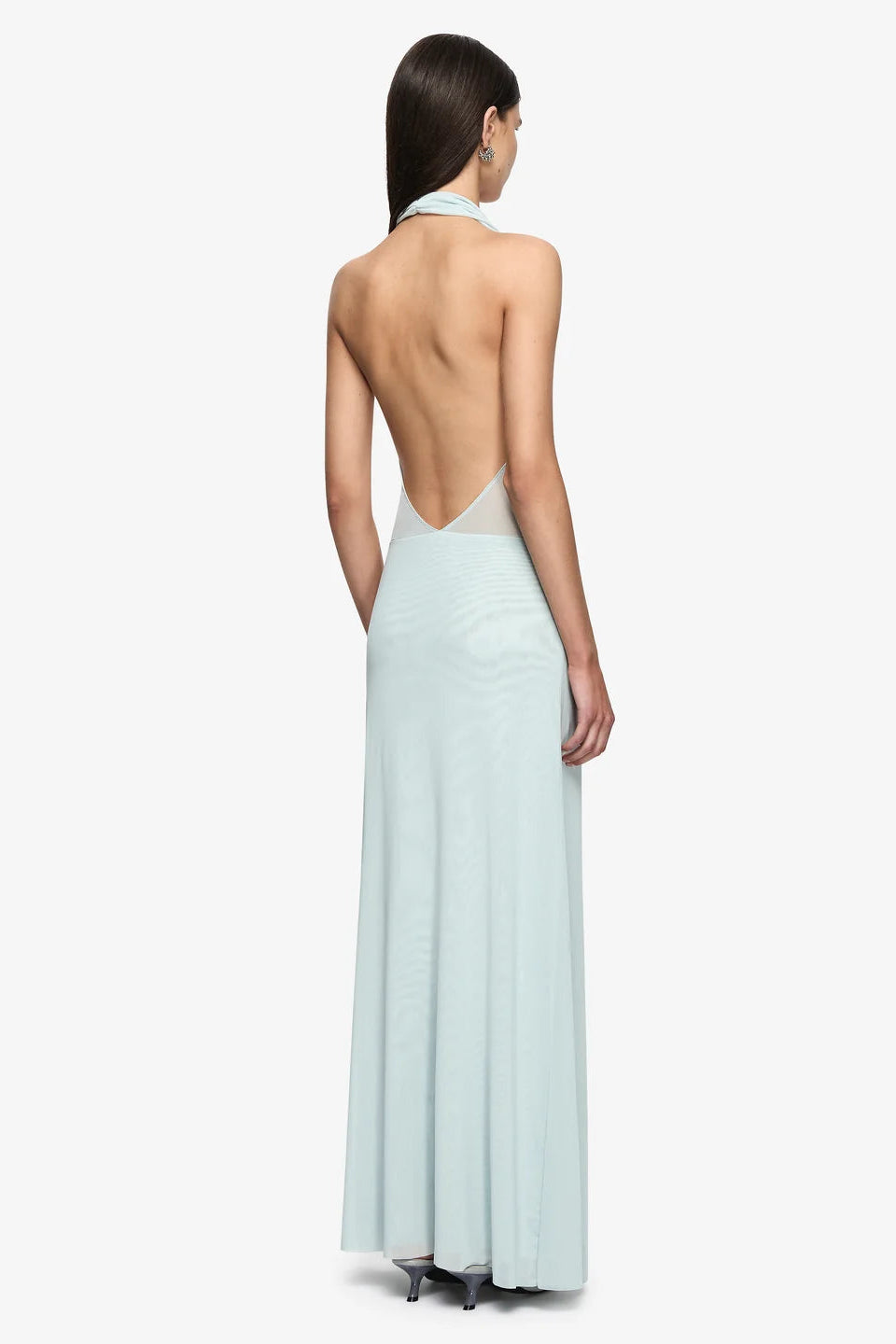 Isora Halter Maxi Dress | Mist
