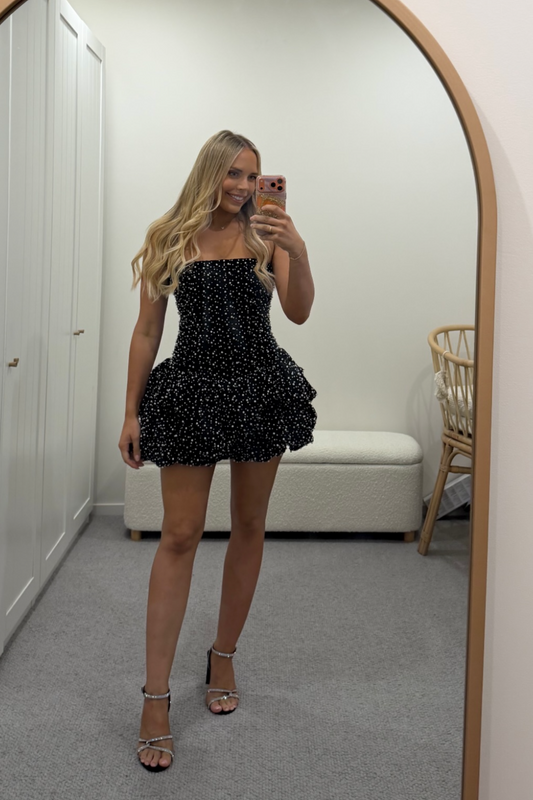 REGINA PEARL MINI DRESS