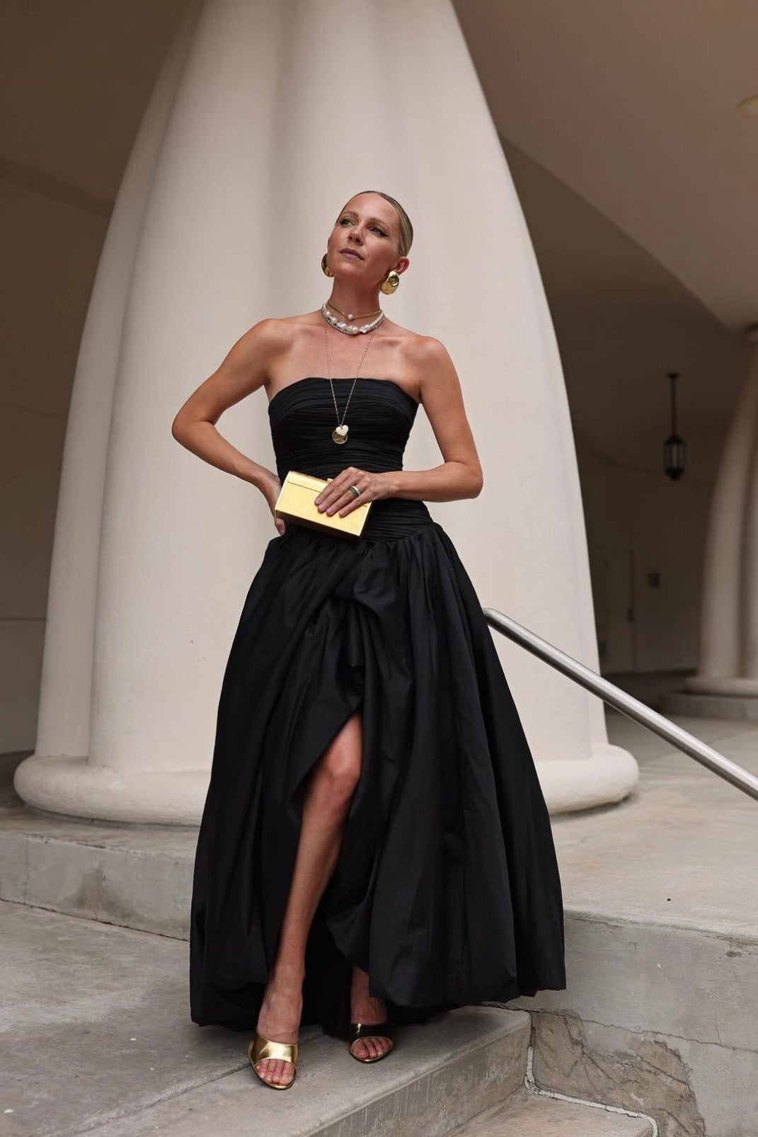 VIOLETTE BUBBLE HEM MAXI DRESS | BLACK DRESSED BY ES VIOLETTE BUBBLE HEM MAXI DRESS | BLACK DRESSED BY ES