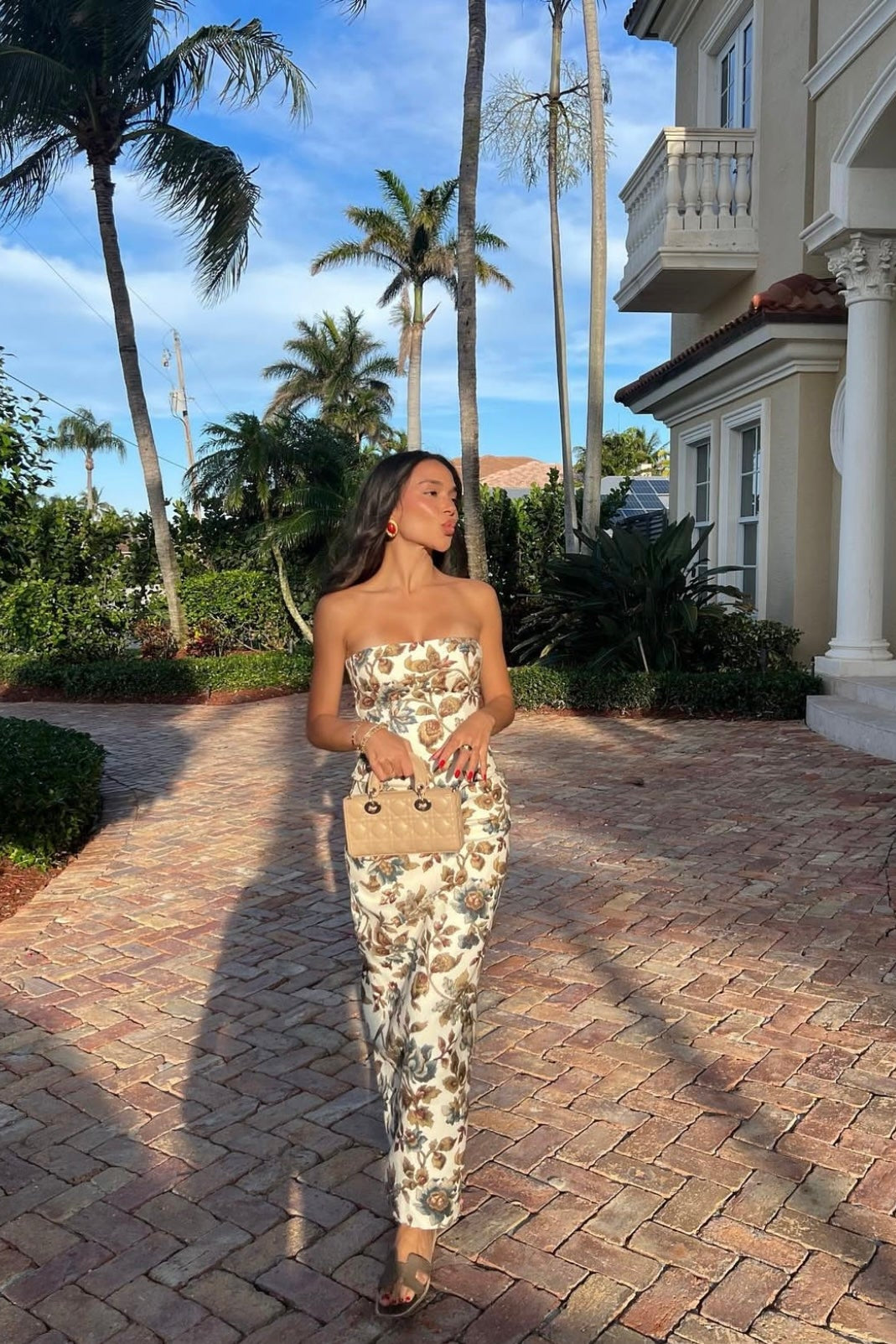 ELEANORA COLUMN MIDI DRESS