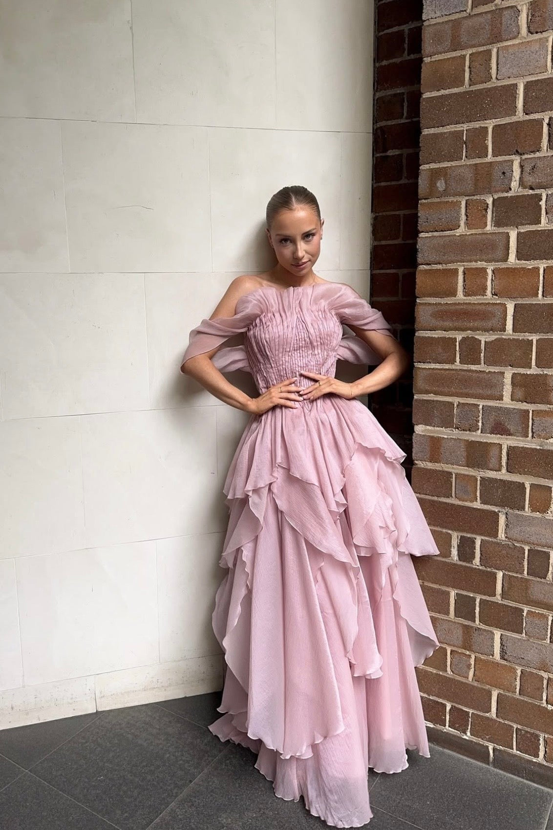 NISHA GOWN | FAWN PINK