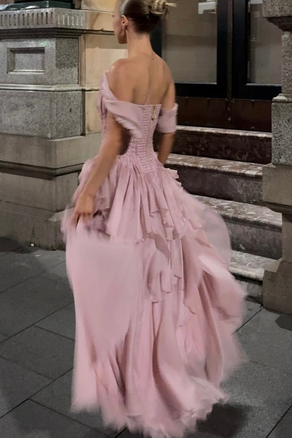 NISHA GOWN | FAWN PINK