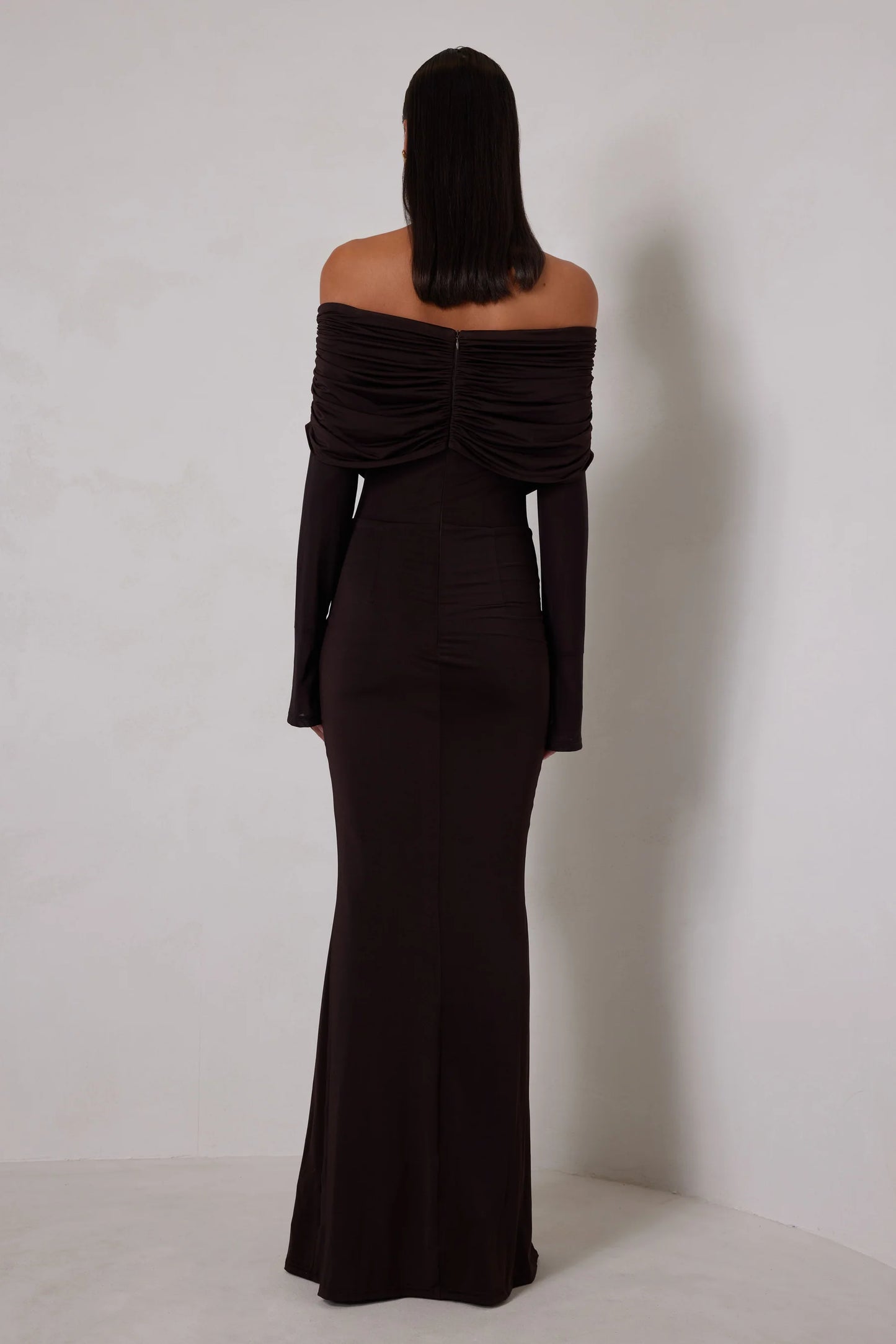 PAIGE MAXI DRESS | ESPRESSO