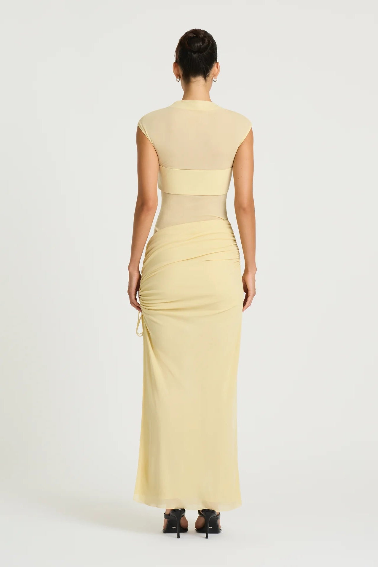 BECKER MAXI DRESS | LEMON CREAM