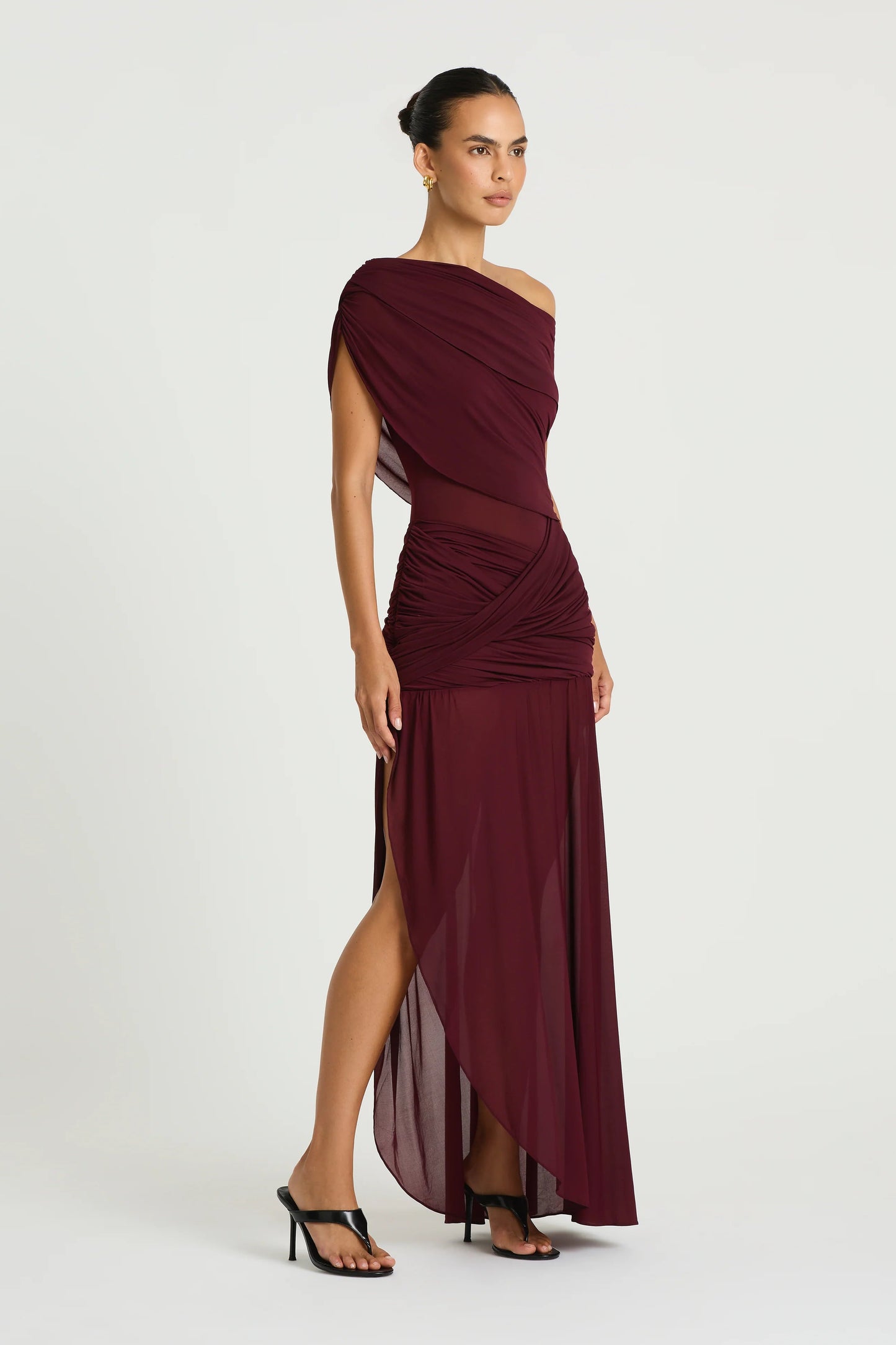 OTTO MAXI DRESS | PLUM