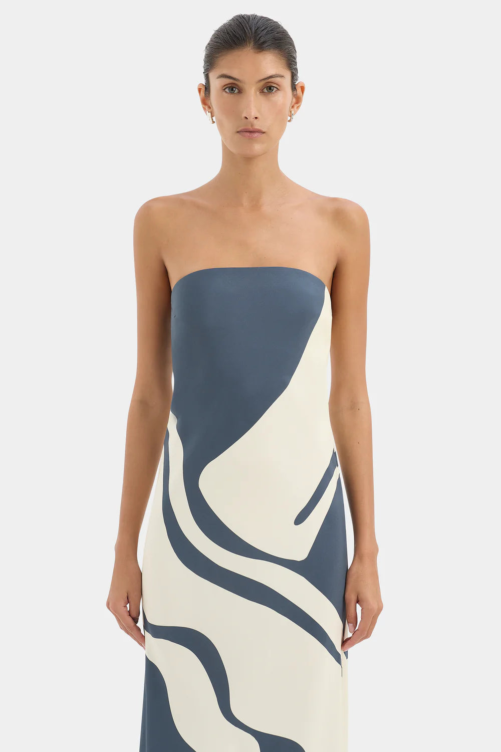 LILOU STRAPLESS DRESS