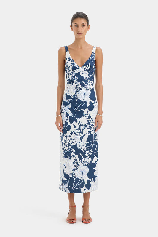 PARADISO BALCONETTE MIDI DRESS