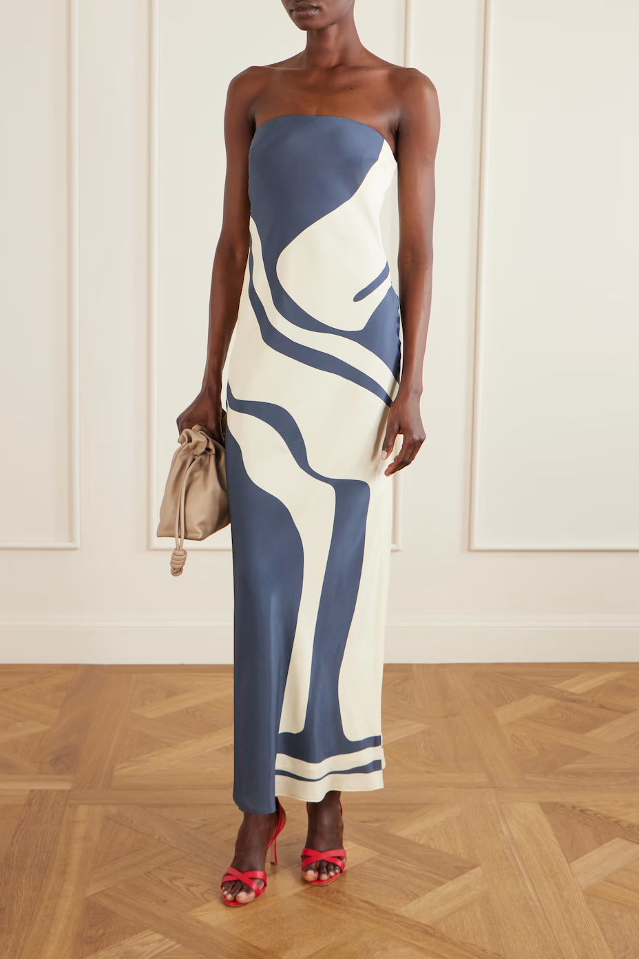 LILOU STRAPLESS DRESS