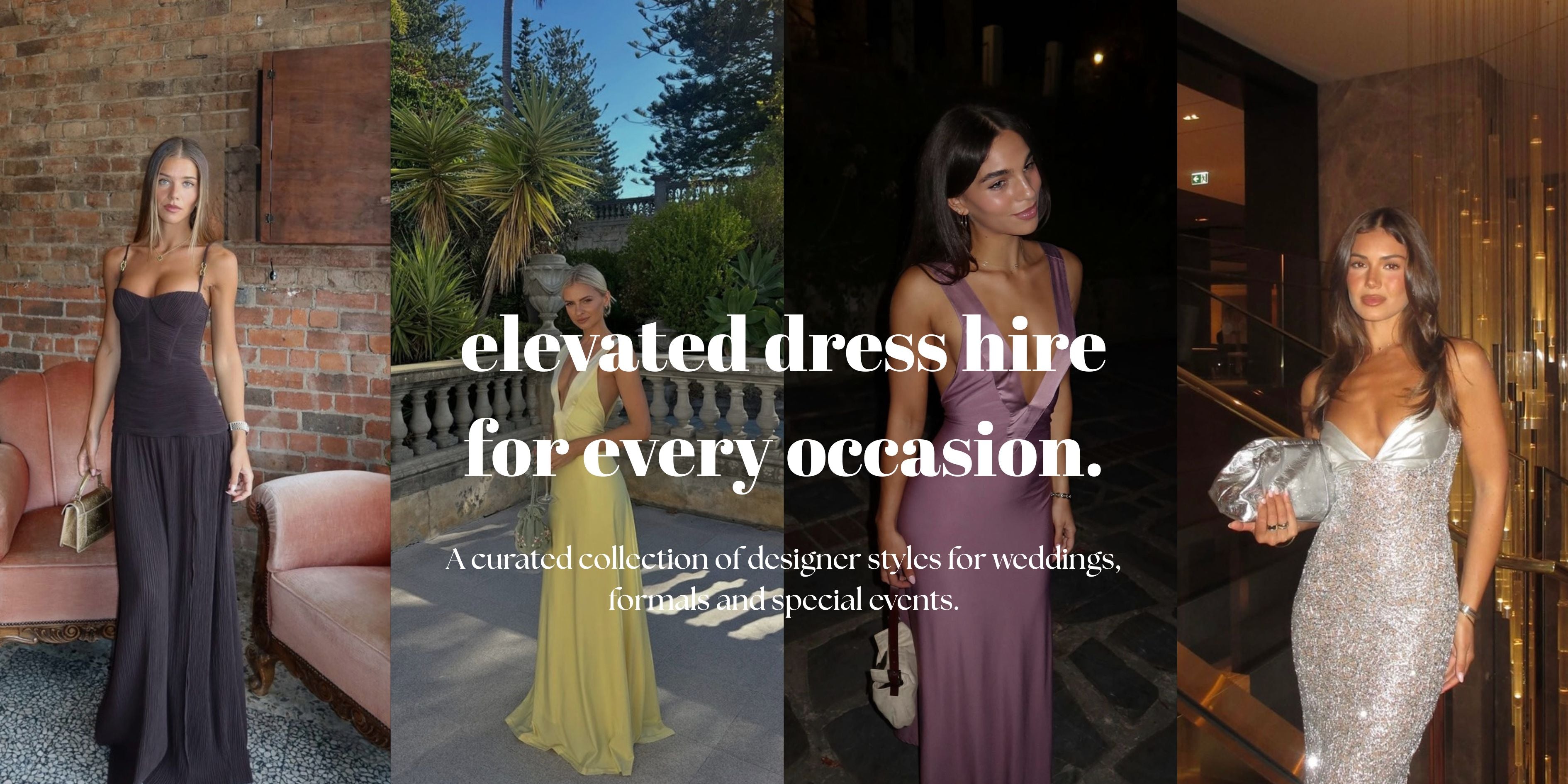 Designer Dress Hire Australia & New Zealand | DRESSED BY ES Designer Dress Hire Australia & New Zealand | DRESSED BY ES
